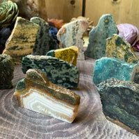 Ocean Jasper Standing Half Polished Slab
