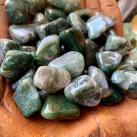 Moss Agate Tumbled Stone