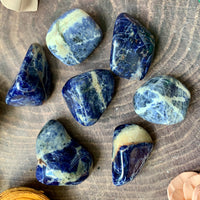 Sodalite Large Tumbled Specimen