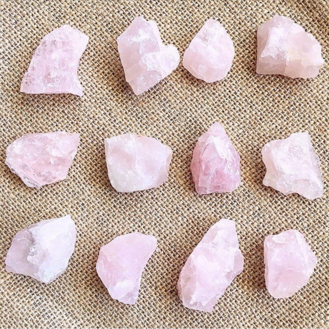 Rose Quartz Raw Stone