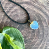 Small Opalite Heart Necklace