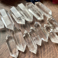 Double Terminated Clear Quartz Point