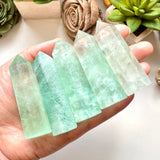 Green Fluorite Tower Point