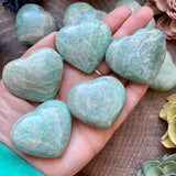 Amazonite Heart