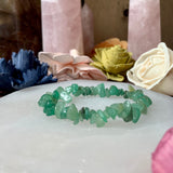 Green Aventurine Chip Bead Bracelet