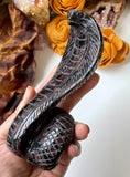 Garnet Cobra Carving