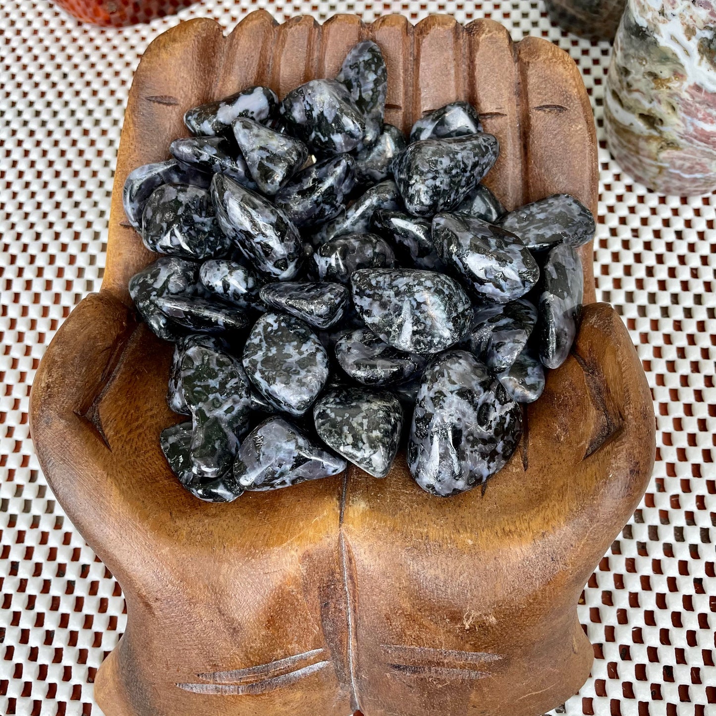 Indigo Gabbro Tumbled Stone