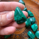Malachite Tumbled Stone
