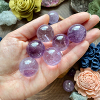 Small Light Purple Amethyst Sphere