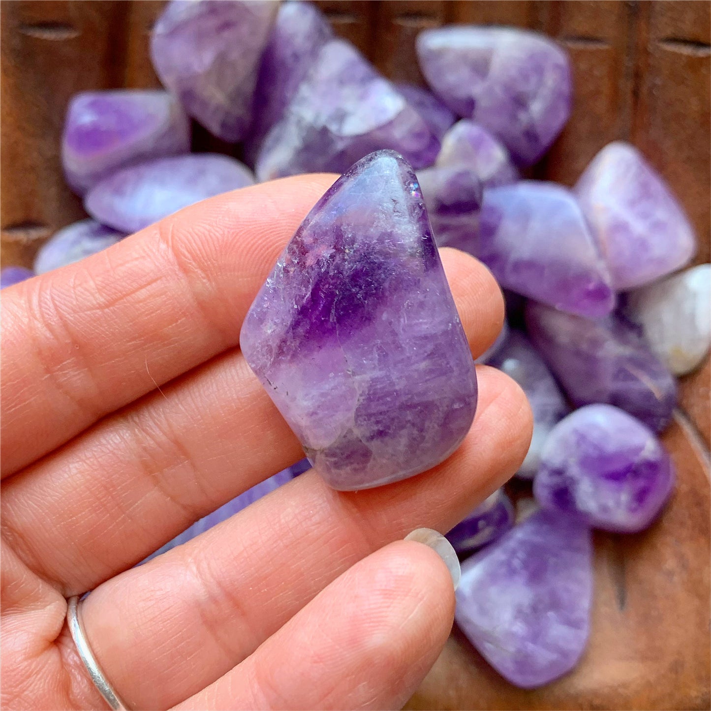 Amethyst Tumbled Stone
