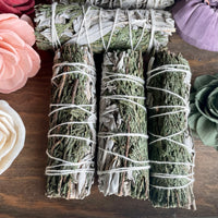 Cedar and White Sage Bundle
