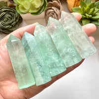 Green Fluorite Tower Point