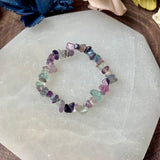 Fluorite Chip Bead Bracelet