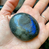 Labradorite Polished Palm Stone