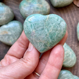 Amazonite Heart