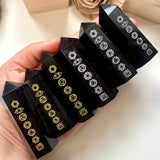 7 Chakra Etched Obsidian Tower Point