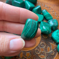 Malachite Tumbled Stone