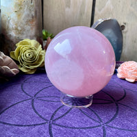 Rose Quartz Sphere