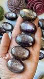 Gem Lepidolite Polished Small Palm Stone