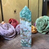 Ocean Jasper Obelisk Tower
