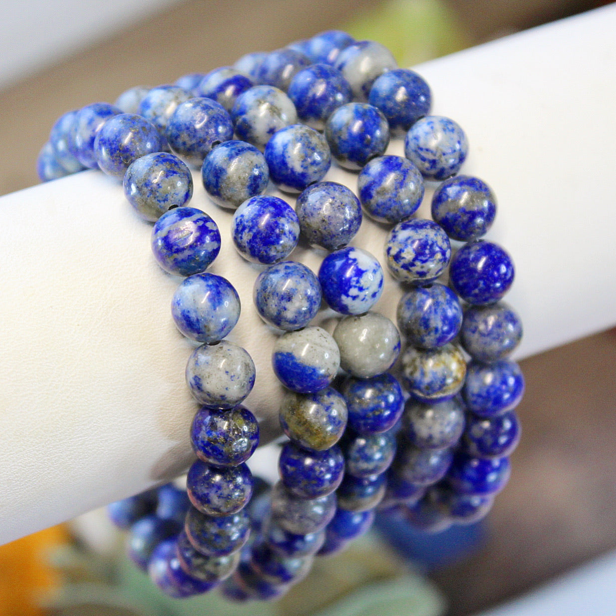 Lapis Lazuli 8mm beaded bracelet