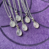 Rose Quartz Sterling Silver Necklace