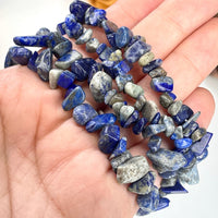 Lapis Lazuli Chip Bead Bracelet
