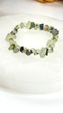Prehnite Chip Bead Bracelet