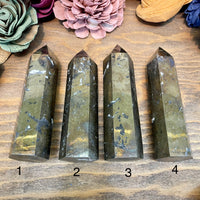 Polished Pyrite Tower