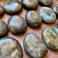 Labradorite Polished Palm Stone
