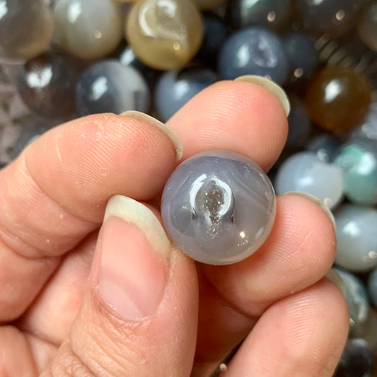 Agate Druzy Mini Sphere