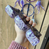 Amethyst Triple Moon Bowl