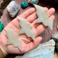 Green Aventurine Bat