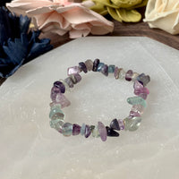 Fluorite Chip Bead Bracelet