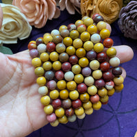 Mookaite 8mm Beaded bracelet