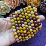 Mookaite 8mm Beaded bracelet