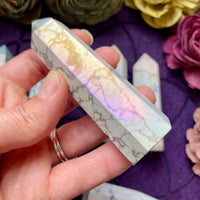 Aura Howlite Tower