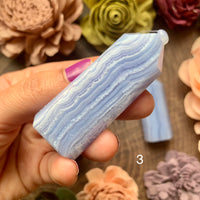 Blue Lace Agate Tower