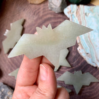 Green Aventurine Bat