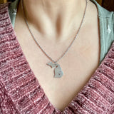 Michigan State Charm Necklace