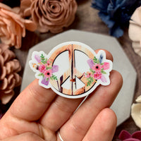 Peaceful Pieces Sticker