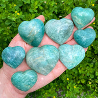 Amazonite Heart