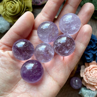 Small Light Purple Amethyst Sphere