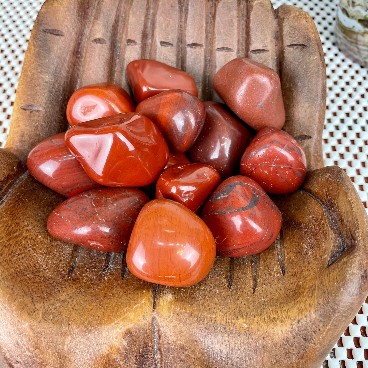 Red Jasper Tumbled stone
