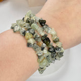 Prehnite Chip Bead Bracelet