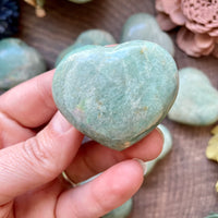 Amazonite Heart