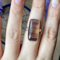 Fluorite Ring Size 8.25
