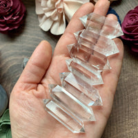 Double Terminated Clear Quartz Point