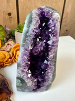 Dark Purple Amethyst Geode 3.4 lb