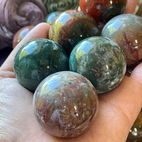 Ocean jasper Sphere